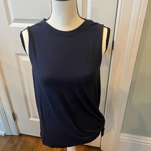 Athleta, navy, M, side tie